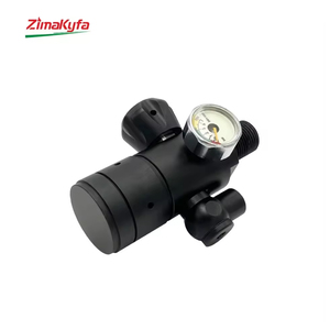Regulador de Respiración Subacuático Giratorio de 300 bar, Herramienta Neumática Recargable para Buceo, Roscas M18x1.5, OEM Zimakyfa, Aluminio - Product Image 6