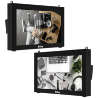 Pantalla LCD para Exteriores de 43 Pulgadas, 4K, Señalización Digital, IP65 Impermeable, para Publicidad en Tiendas, Centros Comerciales y Ascensores