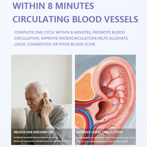Irrigatore Auricolare Wireless Portatile Ricaricabile, Riduce l'Acufene, Dispositivo di Terapia a Luce Rossa 650NM <span class=keywords><strong>per</strong></span> la Cura delle Orecchie - Product Image 3