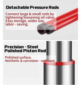 Araba bakımı için düşük profilli <span class=keywords><strong>12ton</strong></span> çift <span class=keywords><strong>Ram</strong></span> kaynaklı hidrolik şişe krikosu - Product Image 6