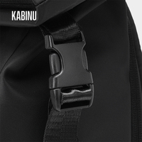Sac à dos pour ordinateur portable avec logo personnalisé, sac à dos d'affaires à fermeture enroulable, pour les trajets quotidiens, vente chaude