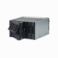 8-bit HDD Cage Optical Drive Bay Chassis Expansion Hot Swap HDD Module With Backplane SAS/SATA/NVME
