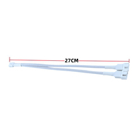Câble adaptateur en Y pour ventilateur PWM 4 broches 1 vers 2, rallonge de refroidisseur de carte mère de bureau, répartiteur de ventilateurs multiples avec fonction de contrôle de vitesse