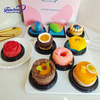 Moule à gâteau en forme d'ours en 3D, ours en peluche rose exquis, utilisé pour la décongélation rapide des desserts, avec une valeur nutritionnelle supérieure