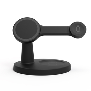<span class=keywords><strong>Chargeur</strong></span> sans fil magnétique intelligent 3 en 1 pour iPhone <span class=keywords><strong>Apple</strong></span> <span class=keywords><strong>Watch</strong></span> AirPods avec <span class=keywords><strong>prise</strong></span> US à charge rapide Standard - Product Image 4