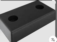 Fabricant de pièces en caoutchouc, amortisseur en caoutchouc PU moulé avec insert métallique personnalisé, vulcanisation par compression, dureté Shore, ISO 9001