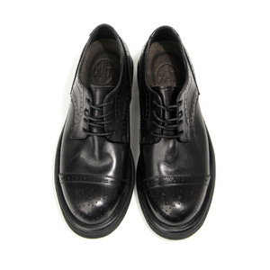 Dress Shoes Oxford Black <b>Round</b> Toe Genuine Leather Lining <b>Cushioned</b> Office Career Youth 38-44 - Product Image 2