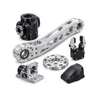Pièces de robot CNC personnalisées, boîtiers d'articulations de bras robotiques, mâchoires de préhenseur et plaques de montage