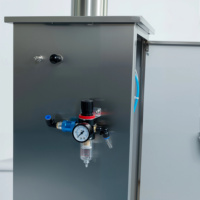 Pompe d'alimentation pneumatique verticale en acier inoxydable pour crème liquide, chocolat, machine d'aspiration pour le remplissage de crème cosmétique et de pâte