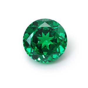 Cadermay Tsavorite Round Synthetic Gemstone Green Loose Stone For Jewelry Making - Product Image 4