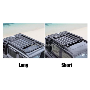 Portaequipajes de plataforma de techo largo de aleación de aluminio grueso para GWM Tank 300 accesorios de coche - Product Image 3