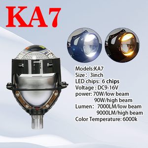 Haute qualité 90W 9000LM bi-LED projecteur phare nouveau modèle F5 K01 K03 KA7 15V 6500K pour véhicules RHD & LHD - Product Image 5