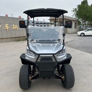 Voiturette de <span class=keywords><strong>golf</strong></span> 2 places au design premium, batterie Li-ion, chargeur intelligent, panneau solaire, batterie sans entretien, autonomie de 100 km - Product Image 1