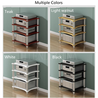 Support de haut-parleur d'amplificateur de puissance d'armoire de son HIFI DK-018 avec des clous de pied absorbant les chocs