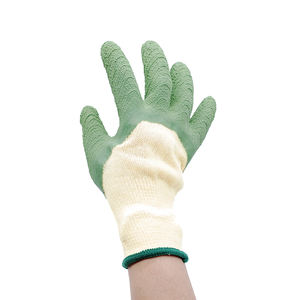 Guantes de algodón polivinílico 10G personalizados para construcción En388 3121X guantes de trabajo de seguridad de jardín de goma recubiertos de látex de mano protectora Industrial - Product Image 2