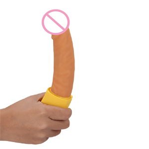 <span class=keywords><strong>Banane</strong></span> forme Simulation pénis charge et chauffage vibrateur produits de sexe pour adultes gode jouets sexuels - Product Image 3