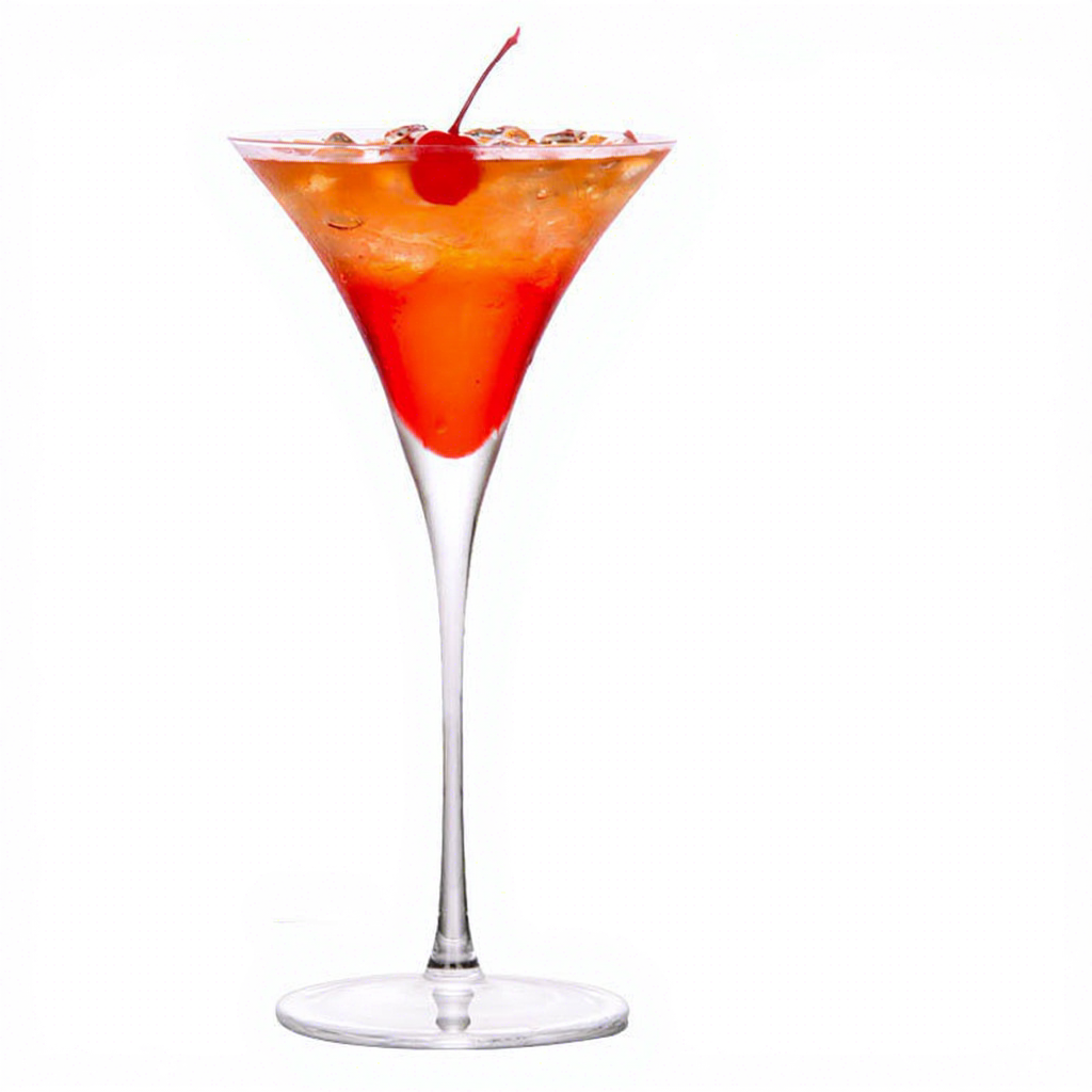 Copa de martini de boca acampanada de 300 ml.