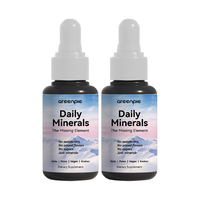Greenpie Zcolite Humic Fulvic Mineral Liquid Drops, liquide oral pour adultes, apportant de l'énergie