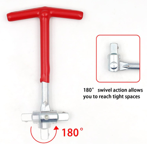 Kunci pas gagang T Universal, 3 buah kunci pas untuk busi 16mm & 21mm pelepas alat kendaraan - Product Image 6