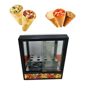 Mesin pizza putar elektrik, mesin pizza kerucut oven/kerucut pizza berputar oven/kerucut 12 buah per tumpuk