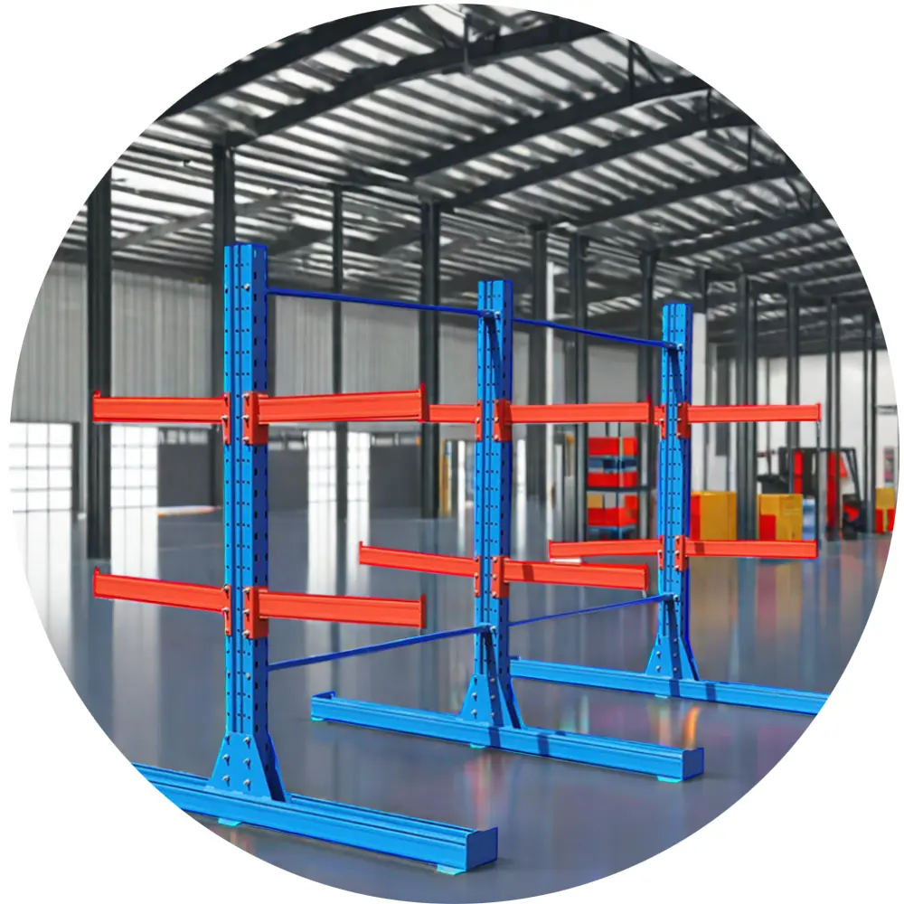 High-load Capacity Cantilever Pipe Rack Stable Shelves Warehouse Light Weight Cantilever Rack