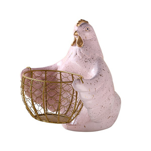 Resin Hen Egg <b>Storage</b> Basket <b>Kitchen</b> Decorative Container Freshness Preservation Food <b>Storage</b> - Product Image 5