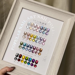 AILANUO Esmalte de Uñas Magnético Ojo de Gato con Cuentas de Vidrio de 15ml, Colores de Otoño, Gel Cristalino Efecto Hielo con Logo - Product Image 4