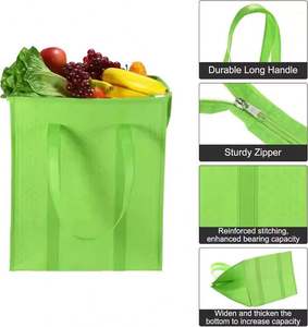 Bolsa Térmica Porta Alimentos Personalizada, Negra, de Tela No Tejida, Reutilizable, con Aislamiento Térmico, para Mantener la Comida Caliente, con Cierre - Product Image 5