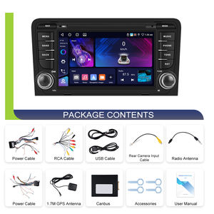 Podofo 7 "4 + 64G <span class=keywords><strong>2</strong></span> <span class=keywords><strong>Din</strong></span> Android <span class=keywords><strong>Autoradio</strong></span> Stéréo pour <span class=keywords><strong>Audi</strong></span> <span class=keywords><strong>A3</strong></span> <span class=keywords><strong>8P</strong></span> S3 RS3 Carplay sans fil/Android Auto GPS/Wifi/EQ Car Audio OEM - Product Image 6