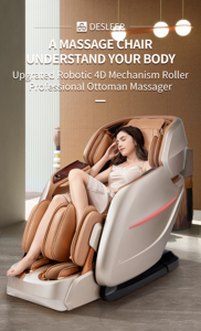 Silla de Detección de Cuerpo Dual con 5 Programas Personalizados, 24 Modos Automáticos, 4D Gear Home Relax DE-A22L - Product Image 4