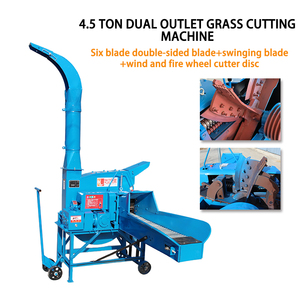 Nouvelle <span class=keywords><strong>tondeuse</strong></span> à gazon électrique et broyeur de paille/maïs avec capacité de 4,5 t/h en acier inoxydable pour usage agricole - Product Image 2