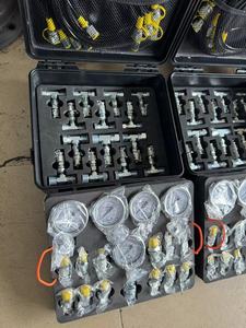 범용 디지털 압력 게이지 테스트 키트 측정 기기 유압 압력 테스트 도구 - Product Image 2