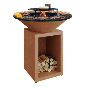 Grilles de barbecue multifonctions, <span class=keywords><strong>bois</strong></span> de chauffage, fonte, <span class=keywords><strong>plancha</strong></span>, cuisine <span class=keywords><strong>en</strong></span> plein air pour fête de jardin, pique-nique - Product Image 1