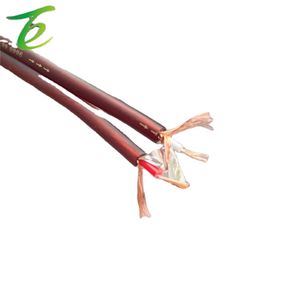 純粋な銅製の2列ケーブル、ダブルパラレルRCA Lotusオーディオケーブル、2対2パワーアンプケーブル、3.5 1分2スピーカー - Product Image 4