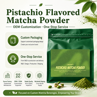 Poudre de Matcha Bio en Gros Yibenef, Saveur Noisette Pistache pour Pâtisserie et Desserts, Matcha Aromatisé aux Fruits ODM