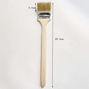 Pinceaux de peinture à long manche en bois pour le traitement des murs Pinceau de peinture de <span class=keywords><strong>radiateur</strong></span> plié Pinceau de <span class=keywords><strong>radiateur</strong></span> à poils naturels - Product Image 5