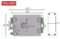 Transmetteur de poids numérique multicanal TDA-04D 485 Amplification du signal du capteur Module de pesage à 8 voies