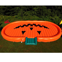 Château gonflable géant en PVC robuste et écologique, château gonflable en forme de citrouille, capacité de 40 personnes, enfants et adultes, certifié CE