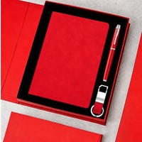 Coffret Cadeau Promotionnel : Carnet, Stylo Bille, Porte-clés – En Stock, Faible MOQ, Cadeau de Fêtes pour Employés, Dropshipping, Vente Directe Usine, OEM