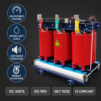 Transformateur de type sec SCB10 Wanbo-349 à alimentation stable, spécifications multiples, avec fonctionnement à faible bruit pour solutions d'alimentation commerciales