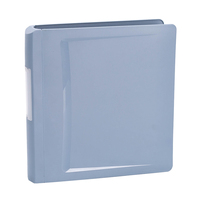 Caja de archivos de plástico PP de gran oferta con Clip de palanca para carpeta de anillas, carpeta de documentos de oficina escolar, soporte para bolsa, logotipo personalizado para documentos