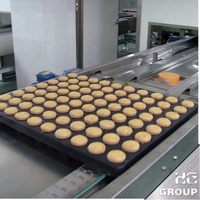 Machine à faire des gâteaux en forme de fleurs entièrement automatique HG, ligne de production de gâteaux en forme de fleurs pour les boulangeries