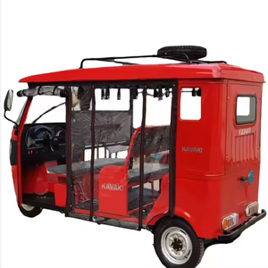 China Factory Custom EEC Low Price Closed 3 Wheels Passenger Tricycle <b>Gasoline</b> with Sunshade for Passenger Transport - Product Image 1