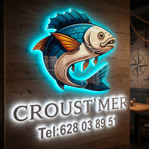 Factory Sale Led Illuminated Sign Custom Business Logo 3D Metal LED <b>Letter</b> Sign Sing Led Advertising Sign Board for Business - Product Image 1