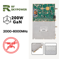 Module large bande 200W GaN 2000-6000MHz avec surveillance RS485 pour la sécurité aéroportuaire, anti-FPV, C-UAS, amplificateur de puissance RF