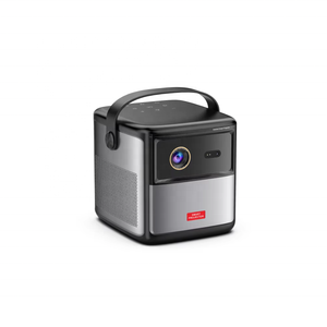 Tự động lấy nét Keystone 1080P 4K video độ nét cao rạp chiếu phim kỹ thuật số ngoài trời DLP 3D được xây dựng trong pin kinh doanh giáo dục Máy chiếu - Product Image 1