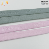 4461-10 Bande élastique jacquard imprimée sur mesure, bande élastique douce pour la couture de sous-vêtements et de caleçons, vente en gros en stock