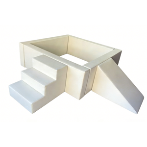Location d'équipements de jeux gonflables blancs pour fêtes, aire de jeux intérieure, fosse à balles blanche pour les activités de fête d'anniversaire des enfants - Product Image 6