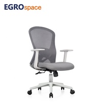 Chaise de bureau ergonomique de luxe en maille EGROspace Modern Furniture Boss pour la formation, les réunions et les visiteurs