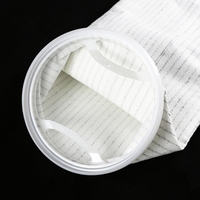 Sacs filtrants liquides en PP PE de 0,5 1 5 10 20 25 50 70 100 125 150 200 300 500 microns, chaussettes filtrantes à eau